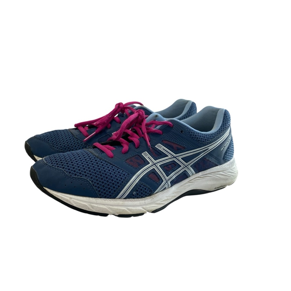 Asics Gel Contend 5 Mens 9.5 Womens 11 F920920 Comfort Running Athletic Sports